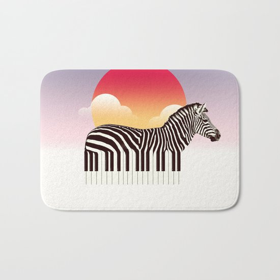 Zeyboard Bath Mat