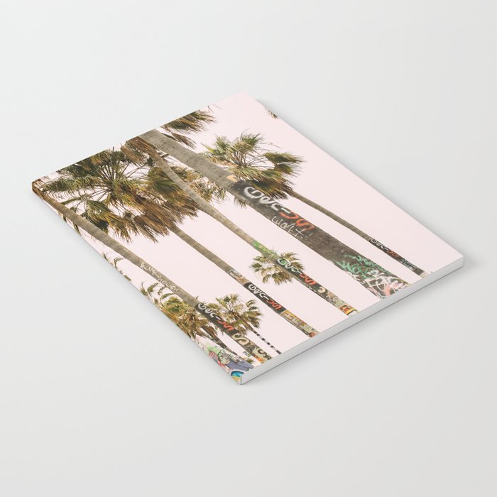 Palm Trees on Venice Beach - Los Angeles California Travel Photography Notebook