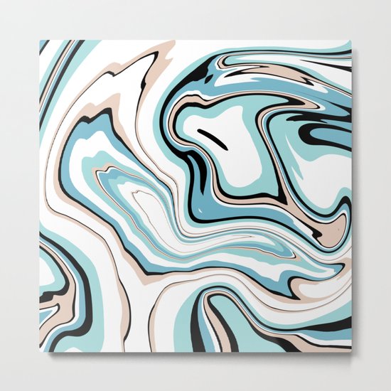 Blue Marble Metal Print