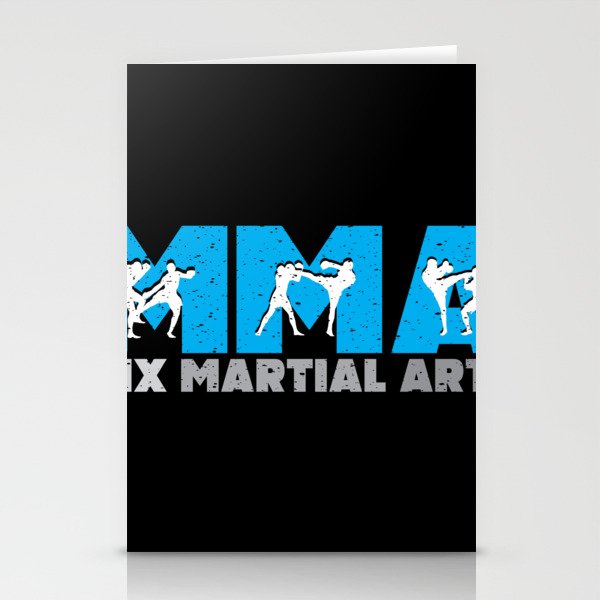 MMA Boxing Fighter Mixed Martial Arts Boxer Champion Stationery Cards