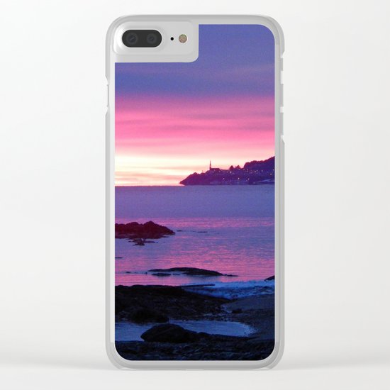 Winter's Dawn on the Coast Clear iPhone Case