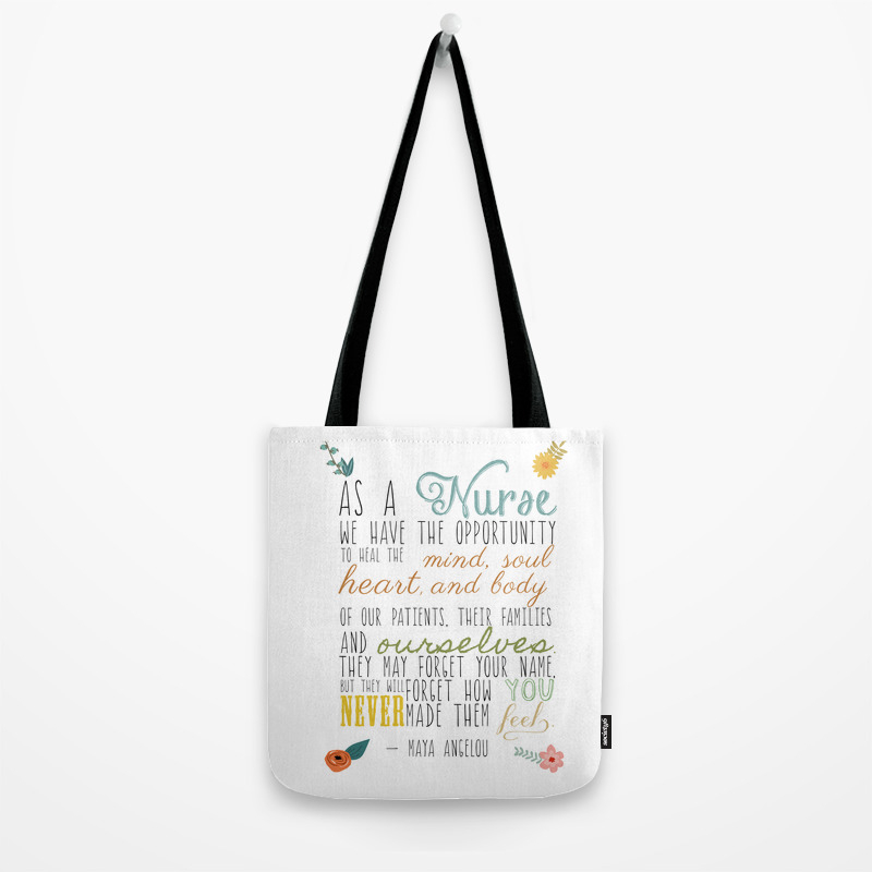 As A Nurse Tote Bag As A Nurse Tote Bag