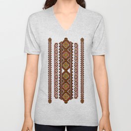 Ukrainian embroidery V Neck T Shirt