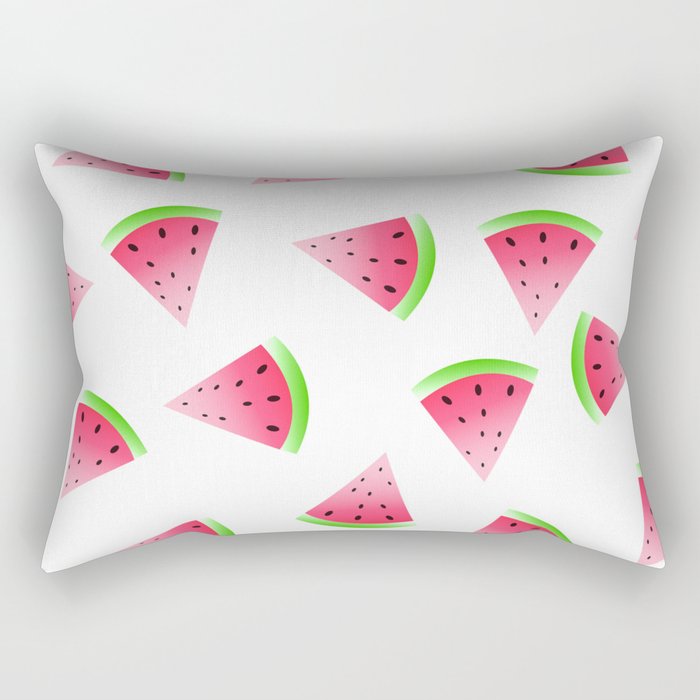 Watermelon Pattern Rectangular Pillow