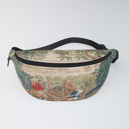 Verdure 18th Century French Tapestry Print Fanny Pack