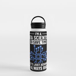 Data Scientist Analyst Statistic Beginner Science Water Bottle