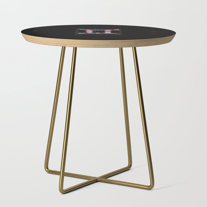 Floral Zodiac Sign: Gemini Side Table