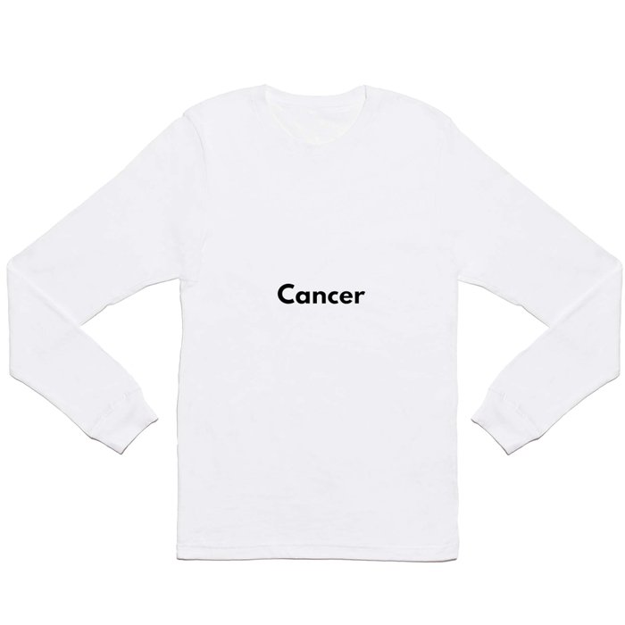 Cancer, Cancer Sign Long Sleeve T Shirt