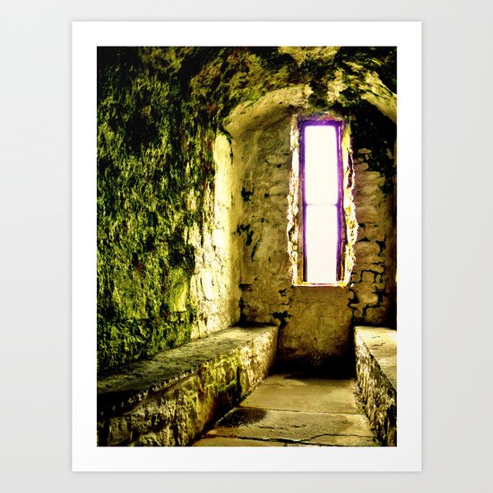 Castle Window Art Print