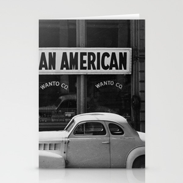 I Am An American Photo Dorothea Lange Stationery Cards