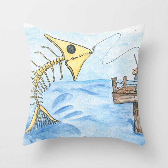 The Catch Throw Pillow