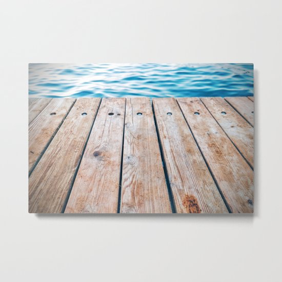 Dock of the Bay Metal Print