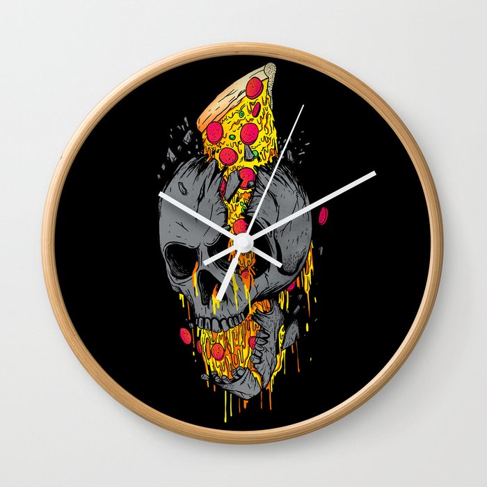 Rest in Pizza Wall Clock