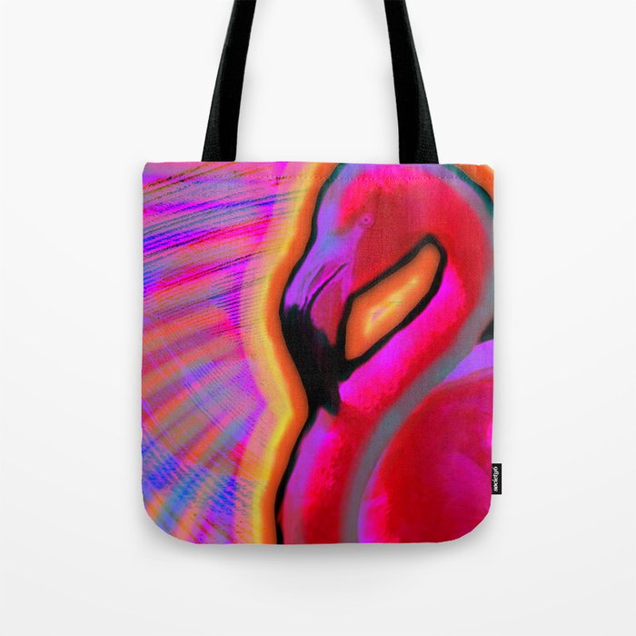 Pink Flamingo Tote Bag