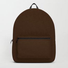 Best Seller Colors of Autumn Dark Hazelnut Brown Solid Color - Accent Shade / Hue Backpack