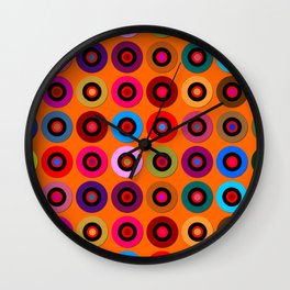 Orange Theorem Wall Clock