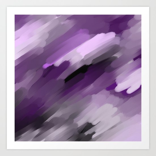 Purple Haze Art Print