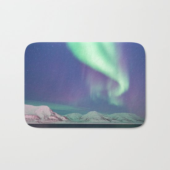 Aurora Borealis Bath Mat