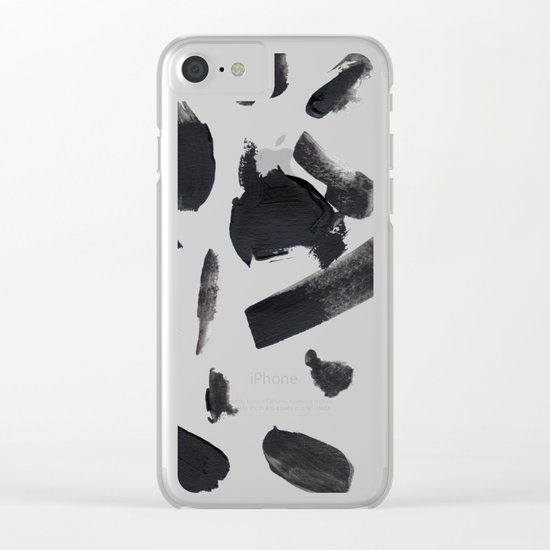 Space A Clear iPhone Case