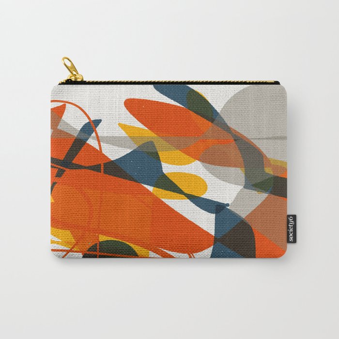 Abstract Bird Carry-All Pouch