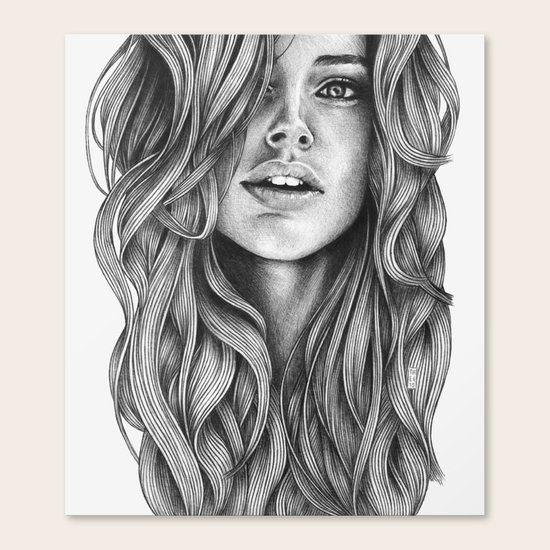 Frizzy Canvas Print