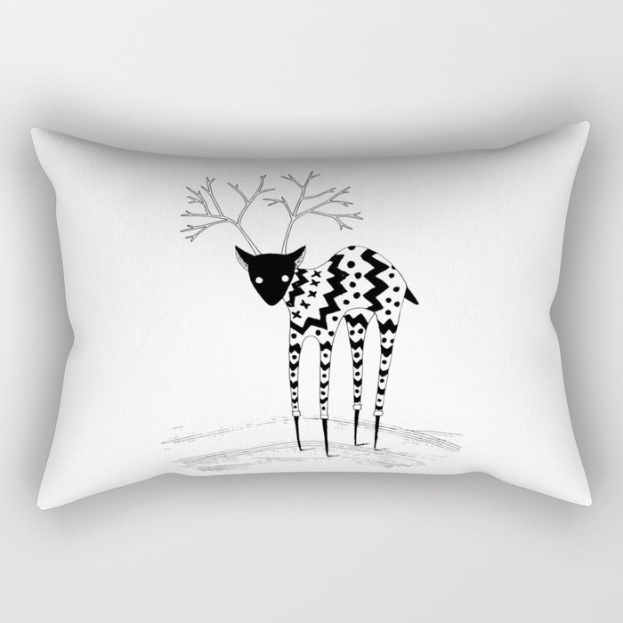 Cute reindeer Rectangular Pillow