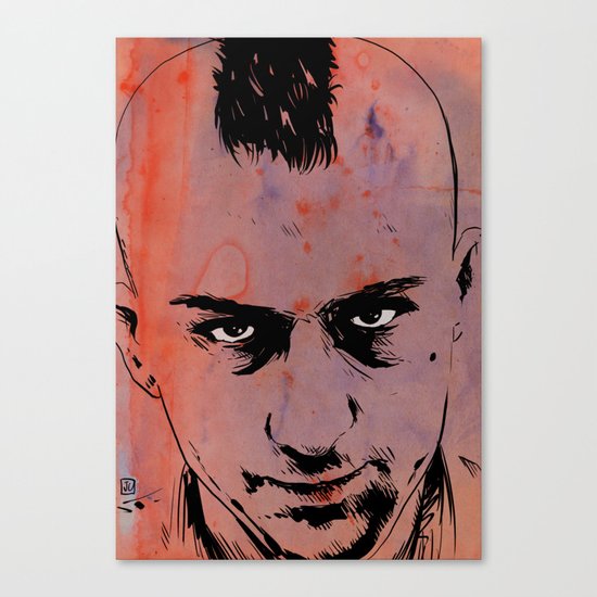 Travis Bickle Taxi Driver Canvas Print