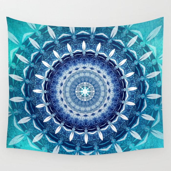 Blue on sale bohemian tapestry