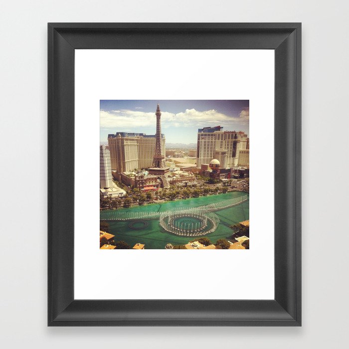Las Vegas Framed Art Print