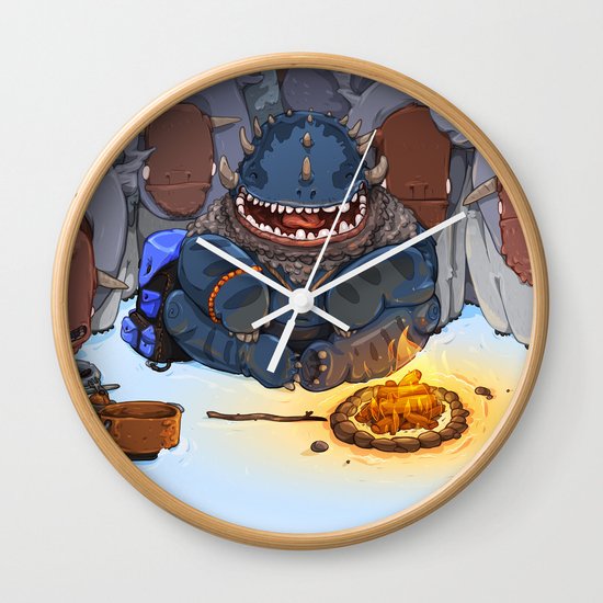 Happy Camper Wall Clock