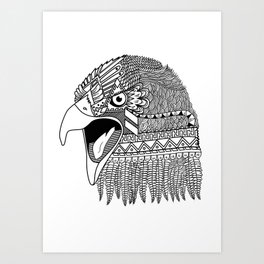 Indian Eagle Art Print