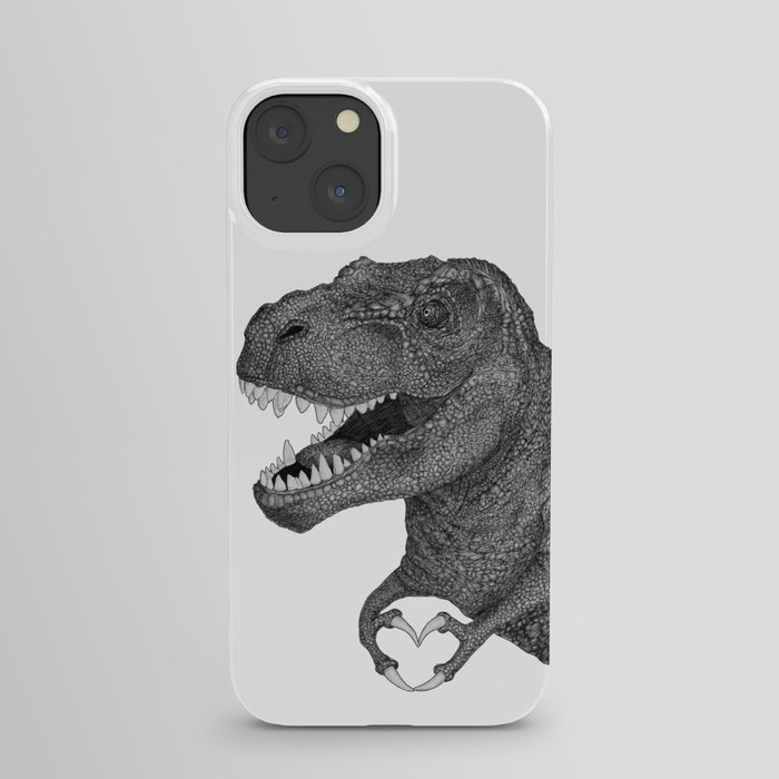 Dino Love iPhone Case