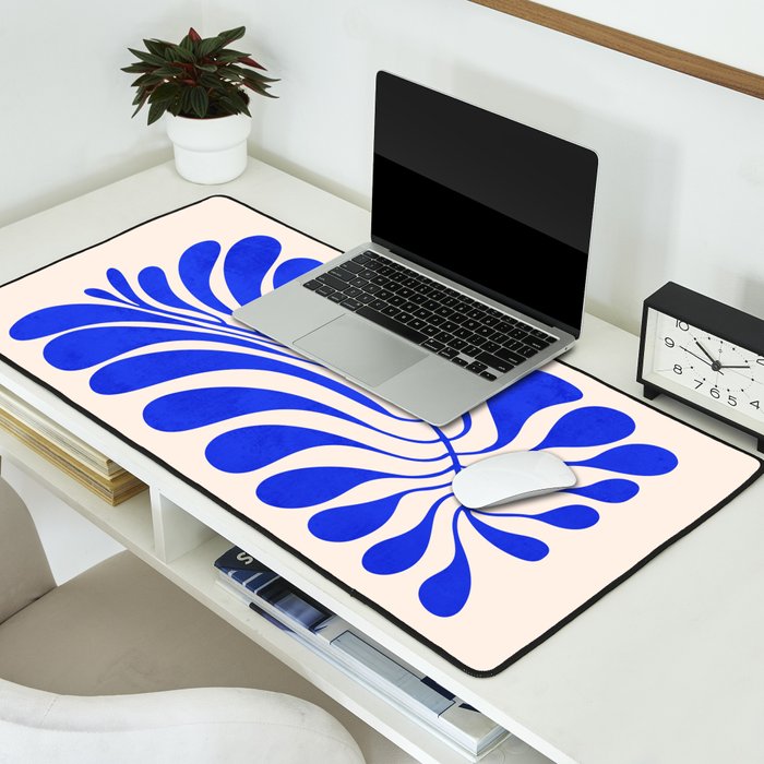 Electrik Blue Ferns: Matisse Edition