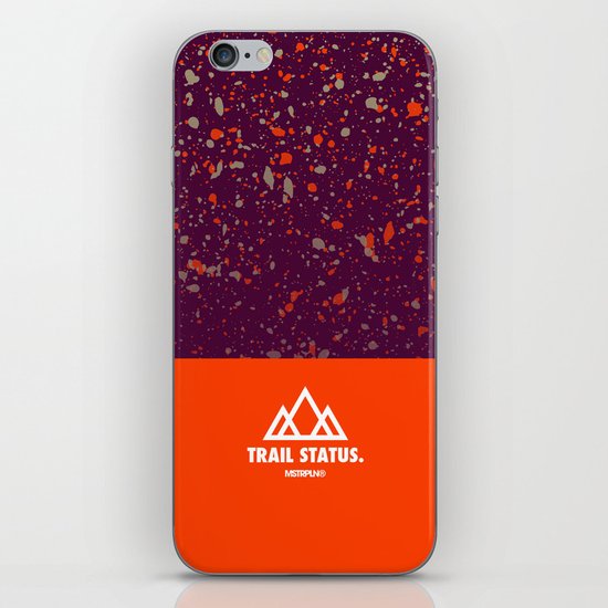 Trail Status / Orange iPhone & iPod Skin