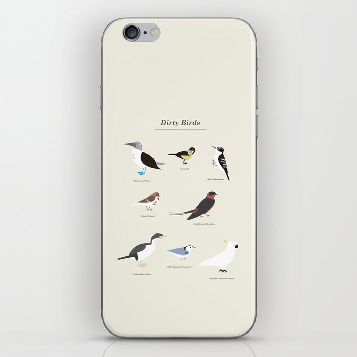 Dirty Birds iPhone Skin