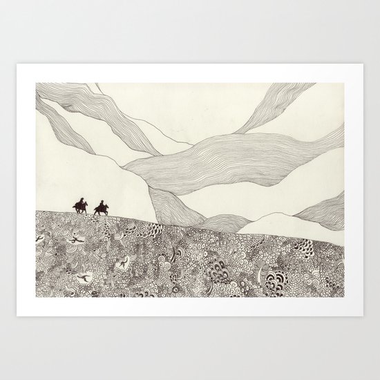 Countryside Art Print