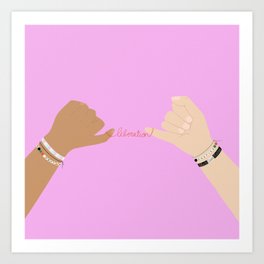 Our Liberation Is Tied Together | Our Humanity Is Collective Art Print