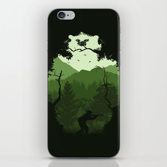 Hunting Season - Green iPhone Skin