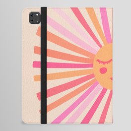 Sunshine – Pink iPad Folio Case