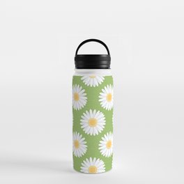 Spring Daisies_Greenery Water Bottle