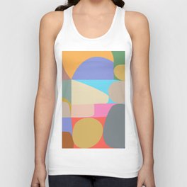 Abstract Shapes 29 Unisex Tank Top
