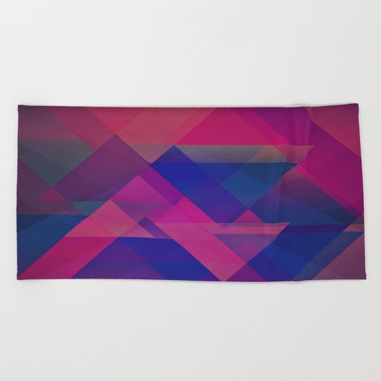 The A of light Beach Towel