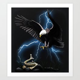 Thunder Bird Art Print