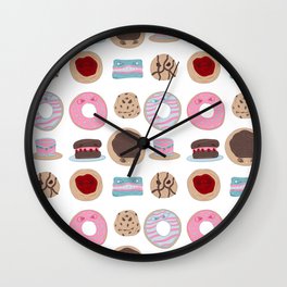 Evil Desserts Wall Clock