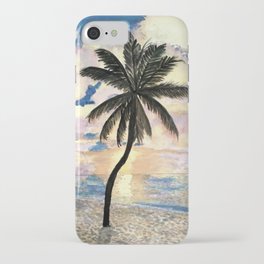 Plumage and Palmtrees iPhone Case