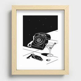 Tranquility Base Hotel + Casino Recessed Framed Print