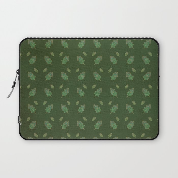 leaf pattern Laptop Sleeve