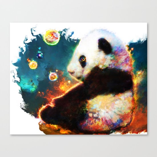 pandas dream Canvas Print