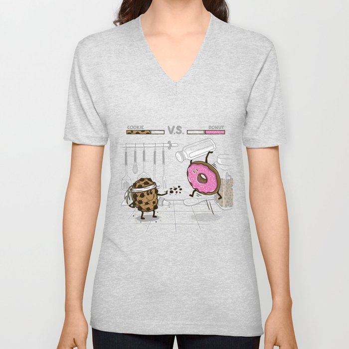 Duelicious V Neck T Shirt