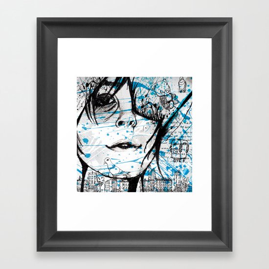 Passing By Framed Art Print